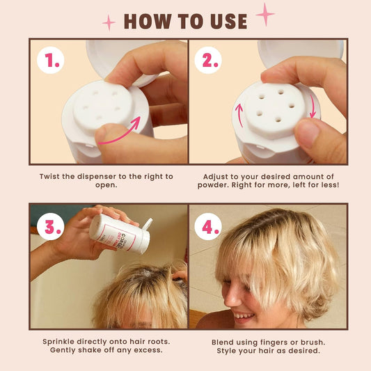 Drop Dead Gorgeous™ Volumising Dry Shampoo Powder – Light to Medium Hair