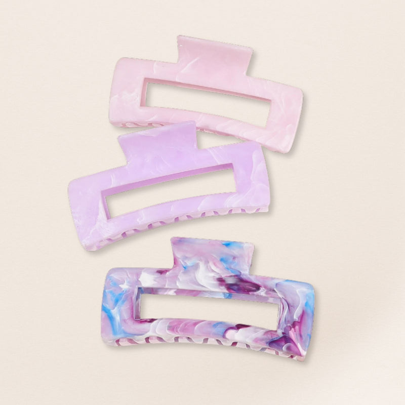 MarbleGlow™ Claw Clip Set