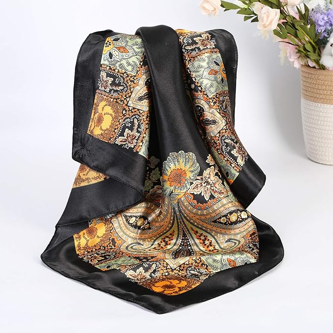 Satin Softness Headscarves — Protective, Breathable Wraps for Fine & Thin Hair