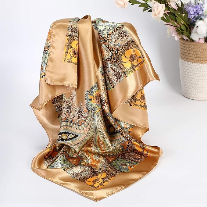 Satin Softness Headscarves — Protective, Breathable Wraps for Fine & Thin Hair