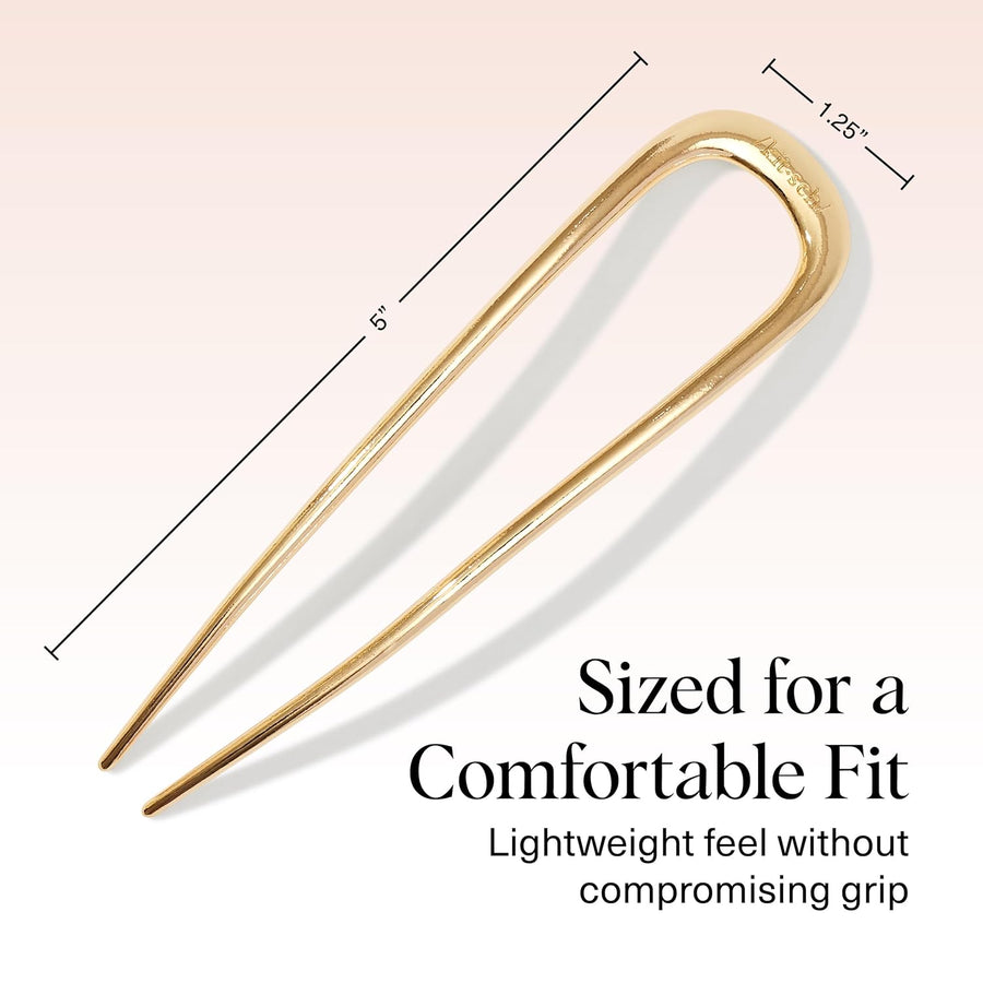 Kitsch French Hair Pin – Gold