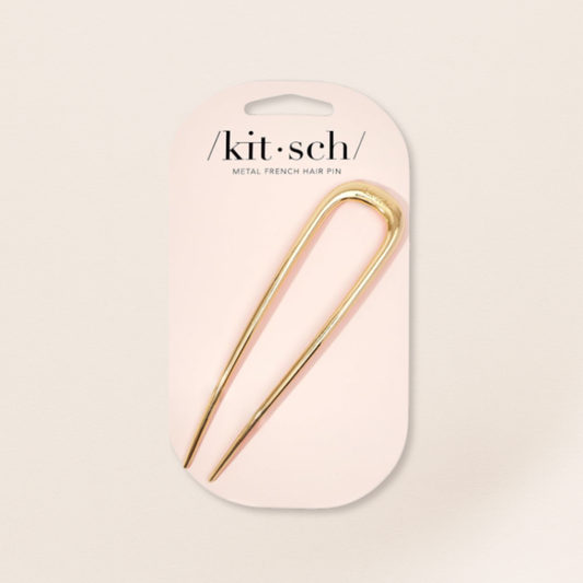 Kitsch French Hair Pin – Gold