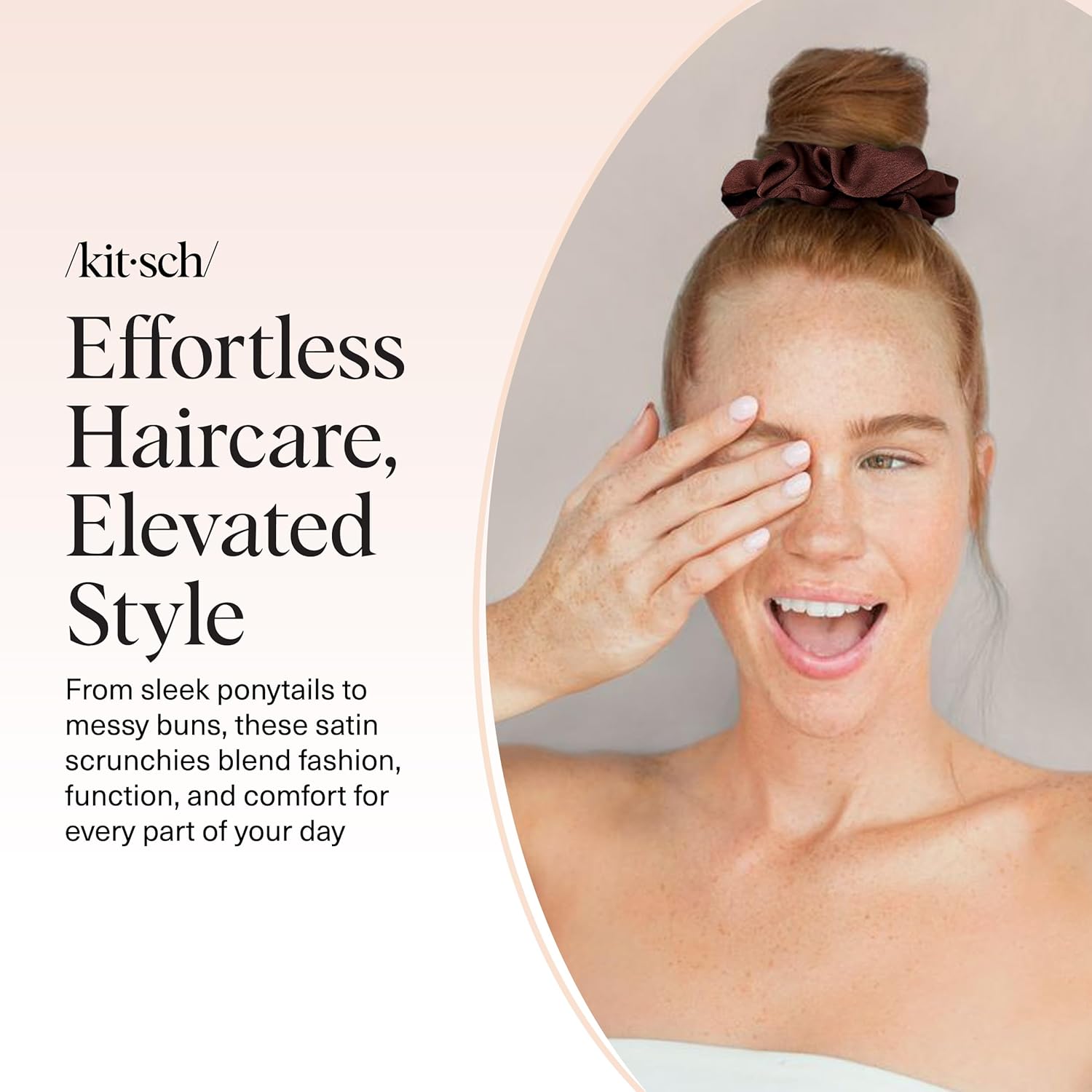 Kitsch Satin Hair Bands – Pack of 5