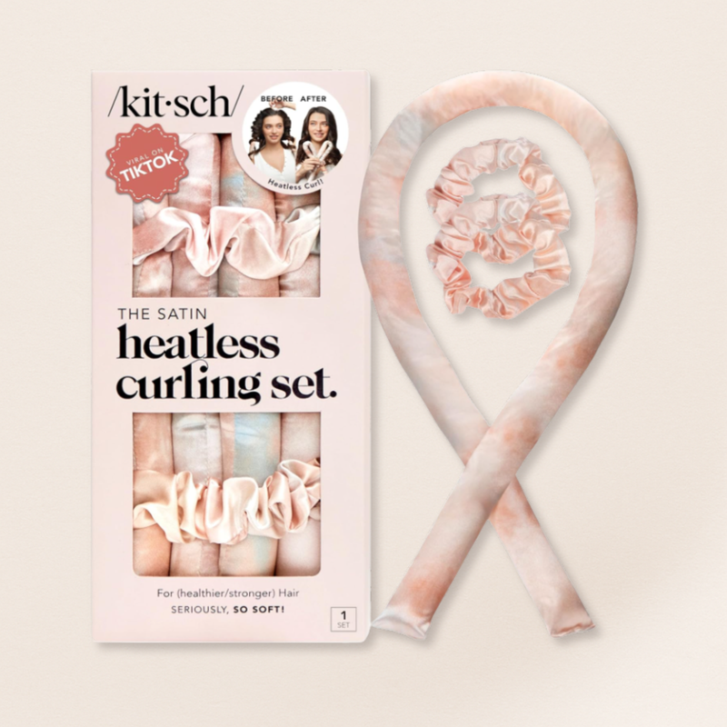 Kitsch Satin Heatless Curling Set