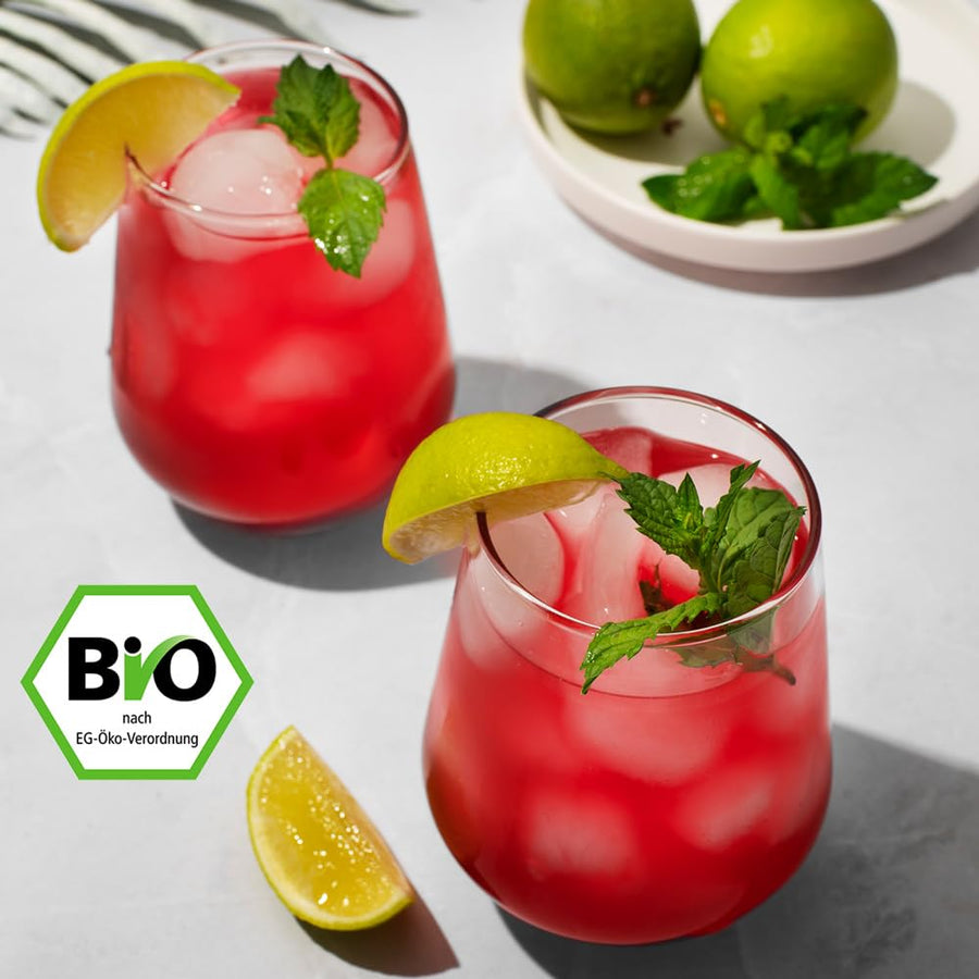 Organic Hibiscus Tea — Inner Rituals for Hair & Scalp Health