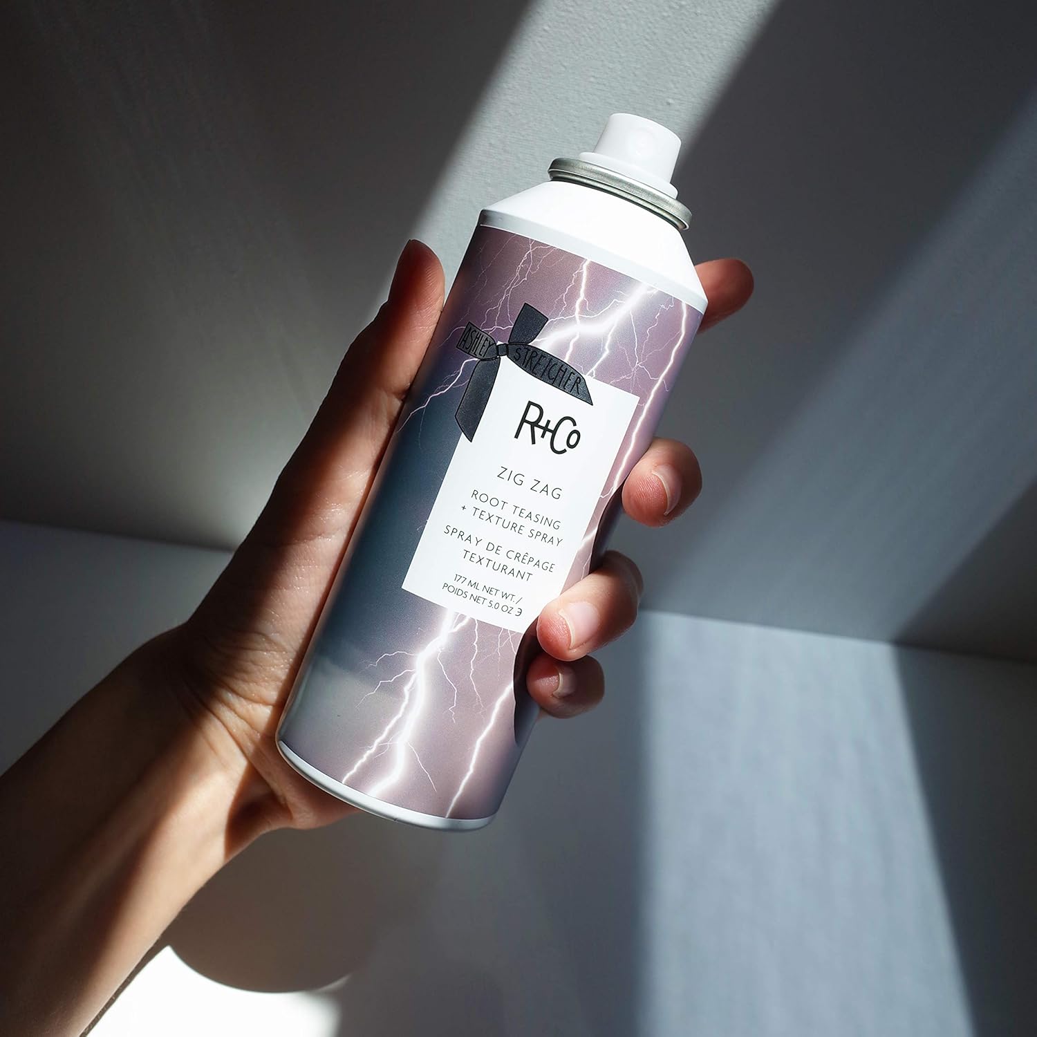 R+Co Zigzag Root Teaser + Texture Spray — 147 ml