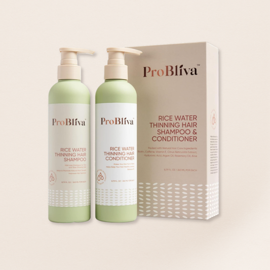 ProBliva Rice Water Shampoo & Conditioner Set (240ml x 2)